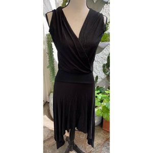 Eight Sixty Casual V Neck Dress Medium